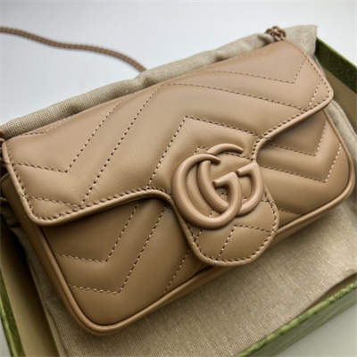 Gu.cci GG Marmont Mini Bag Rose Beige 476433
