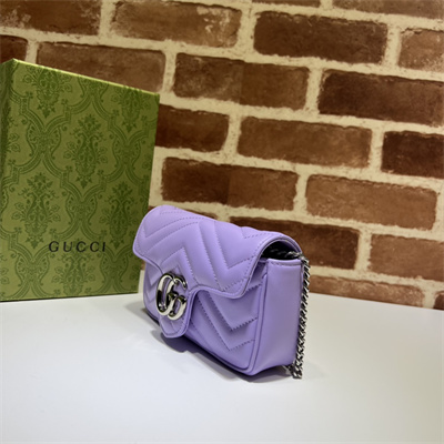 G*u*i gg marmont mini bag purple 476433
