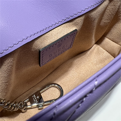 G*u*i gg marmont mini bag purple 476433