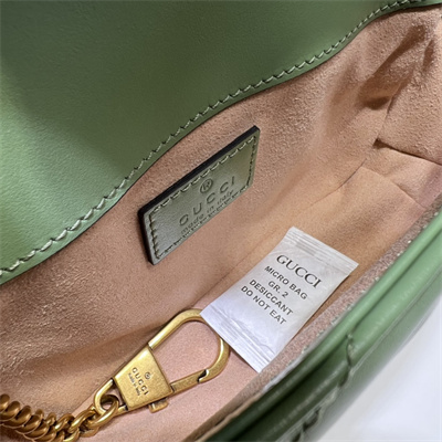 G*u*i gg marmont mini bag green 476433
