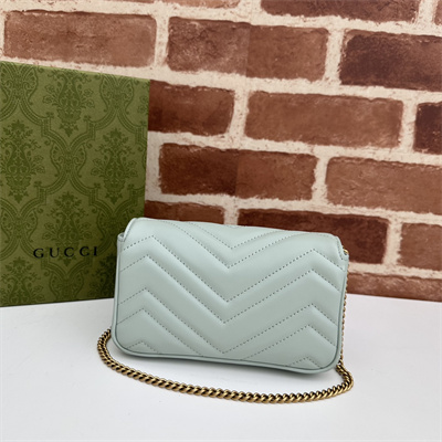 G*u*i gg marmont mini bag pale green 476433