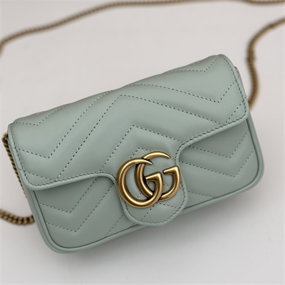 G*u*i gg marmont mini bag pale green 476433