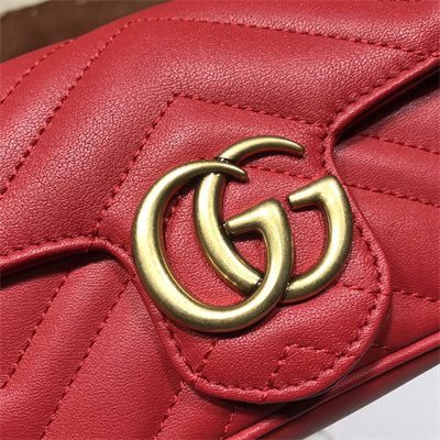 G*u*i gg marmont mini bag red 476433