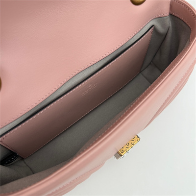 Gu.cci GG Marmont Small Shoulder Bag Pink 446744