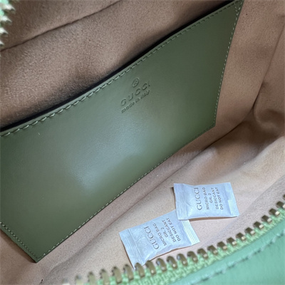 Gu.cci GG Marmont Small Shoulder Bag Green 447632