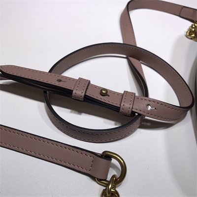 Gu.cci GG Marmont Small Shoulder Bag Dusty Pink  447632