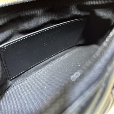 Gu.cci GG Marmont Shoulder Bag Black 739166