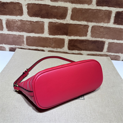 Gu.cci GG Marmont Shoulder Bag Red 739166