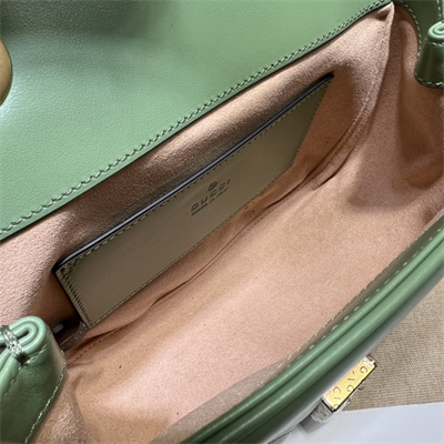 Gu.cci GG Marmont Mini Shoulder Bag Green739682