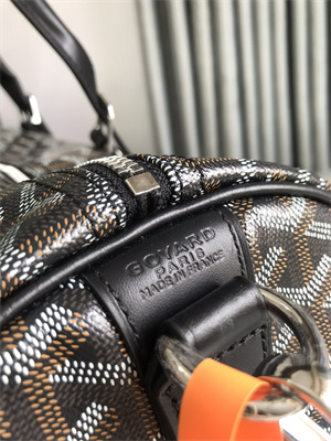 Go*ard boston 45 bag in Go*ardine canvas & cervon calfskin