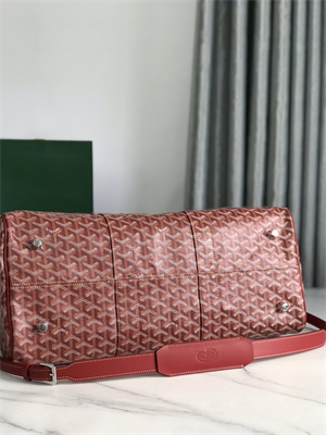 Go*ard boston 45 bag in Go*ardine canvas & cervon calfskin