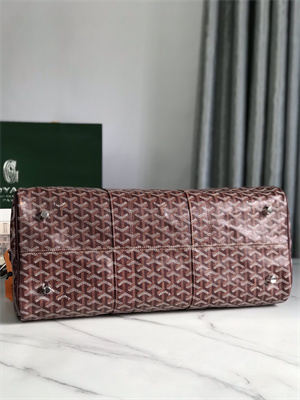 Go*ard boston 45 bag in Go*ardine canvas & cervon calfskin