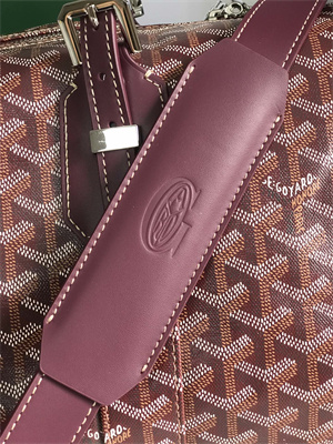 Go*ard boston 45 bag in Go*ardine canvas & cervon calfskin