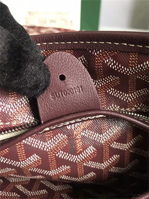 Go*ard artois pm bag Go*ardine canvas & chevroches calfskin