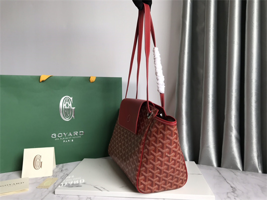 Go*ard rouette souple bag Go*ardine canvas & chevroches calfskin