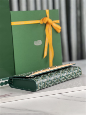 Go*ard monte-carlo pm clutch Go*ardine canvas & cervon calfskin