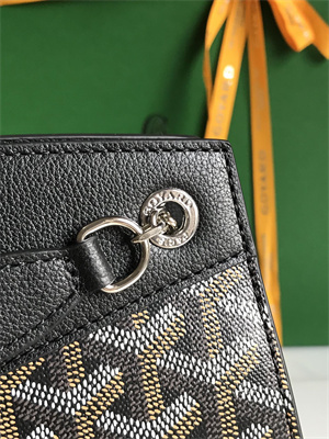 Go*ard rouette structure pm bag in Go*ardine canvas & chevroches calfskin