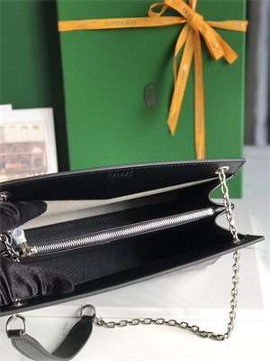 Go*ard rouette structure pm bag in Go*ardine canvas & chevroches calfskin