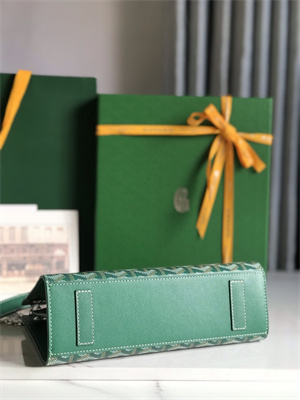 Go*ard rouette structure pm bag in Go*ardine canvas & chevroches calfskin