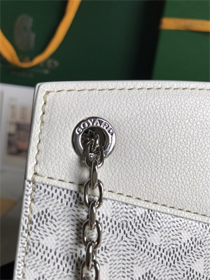 Go*ard rouette structure pm bag in Go*ardine canvas & chevroches calfskin