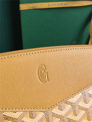 Go*ard rouette structure pm bag in Go*ardine canvas & chevroches calfskin