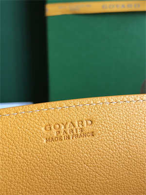 Go*ard rouette structure pm bag in Go*ardine canvas & chevroches calfskin