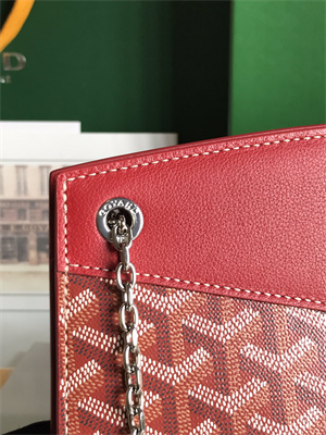 Go*ard rouette structure pm bag in Go*ardine canvas & chevroches calfskin