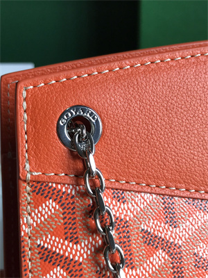 Go*ard rouette structure pm bag in Go*ardine canvas & chevroches calfskin