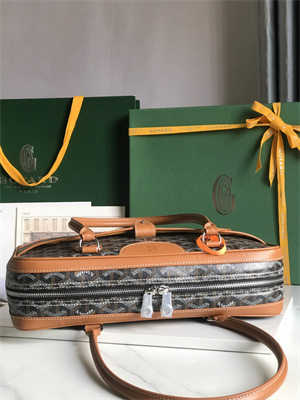 Go*ard saint martin handbag in Go*ardine canvas & chevroches calfskin