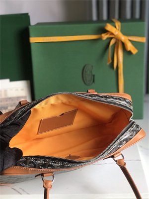 Go*ard saint martin handbag in Go*ardine canvas & chevroches calfskin