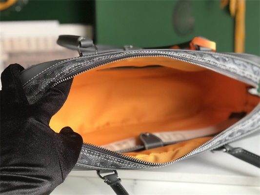 Go*ard saint martin handbag in Go*ardine canvas & chevroches calfskin