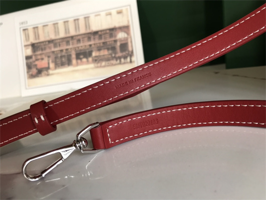 Go*ard muse vanity case in Go*ardine canvas & cervon calfskin