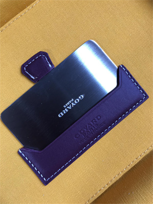 Go*ard muse vanity case in Go*ardine canvas & cervon calfskin