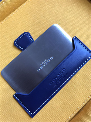 Go*ard muse vanity case in Go*ardine canvas & cervon calfskin