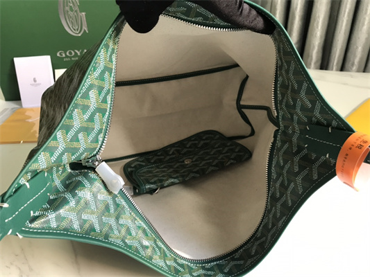 Go*ard bohème hobo bag Go*ardine canvas & chevroches calfskin