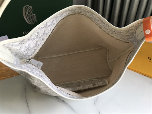 Go*ard bohème hobo bag Go*ardine canvas & chevroches calfskin