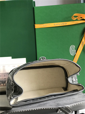 Go*ard alpin mini backpack Go*ardine canvas & chevroches calfskin