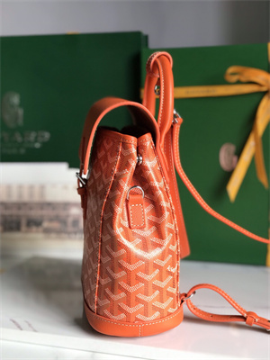 Go*ard alpin mini backpack Go*ardine canvas & chevroches calfskin