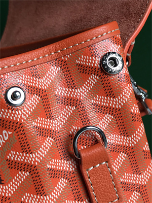 Go*ard alpin mini backpack Go*ardine canvas & chevroches calfskin