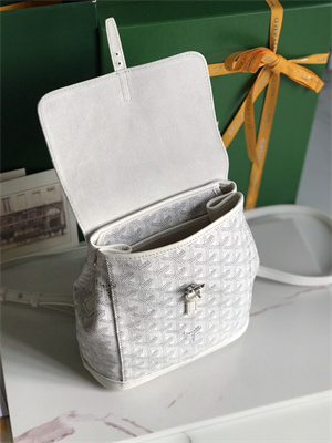 Go*ard alpin mini backpack Go*ardine canvas & chevroches calfskin