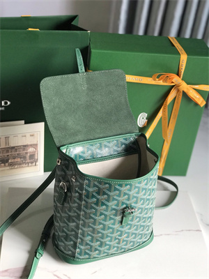 Go*ard alpin mini backpack Go*ardine canvas & chevroches calfskin