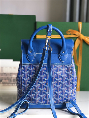 Go*ard alpin mini backpack Go*ardine canvas & chevroches calfskin