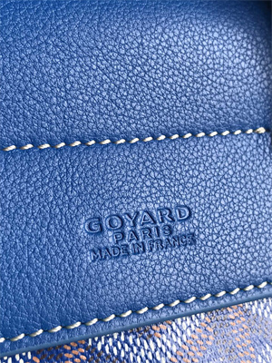 Go*ard alpin mini backpack Go*ardine canvas & chevroches calfskin