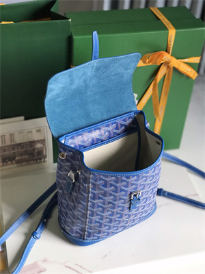 Go*ard alpin mini backpack Go*ardine canvas & chevroches calfskin