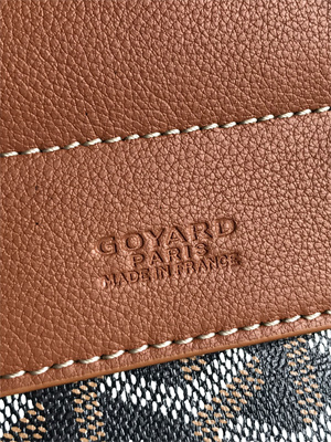 Go*ard alpin mini backpack Go*ardine canvas & chevroches calfskin