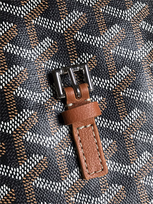 Go*ard alpin mini backpack Go*ardine canvas & chevroches calfskin