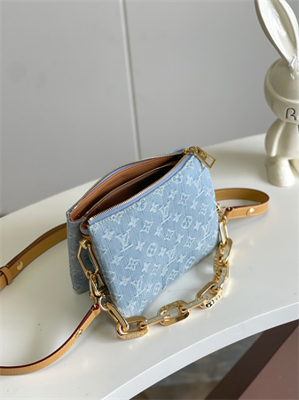 L.V Coussin BB Bag Monogram Sky Blue Denim M11401