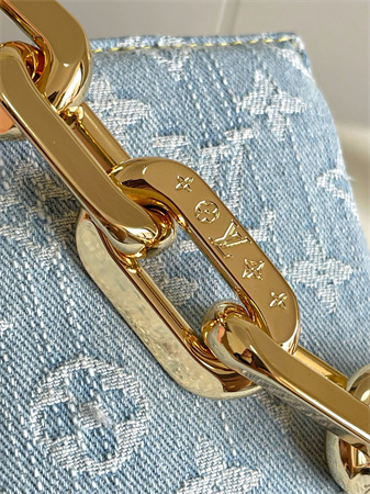 L.V Coussin BB Bag Monogram Sky Blue Denim M11401