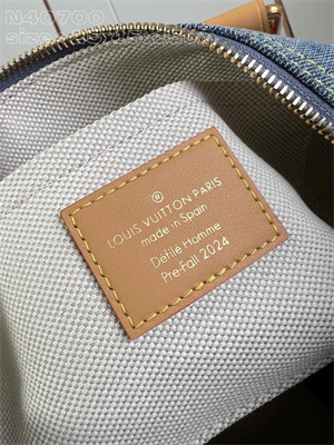 L.V Speedy Bandoulière 25 Damier Denim 3D cotton canvas Blue N40700