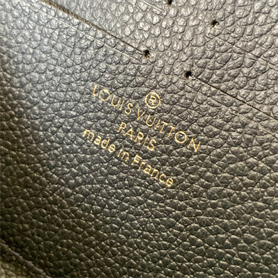 LV Clémence Wallet Monogram Empreinte Leather Navy M69415